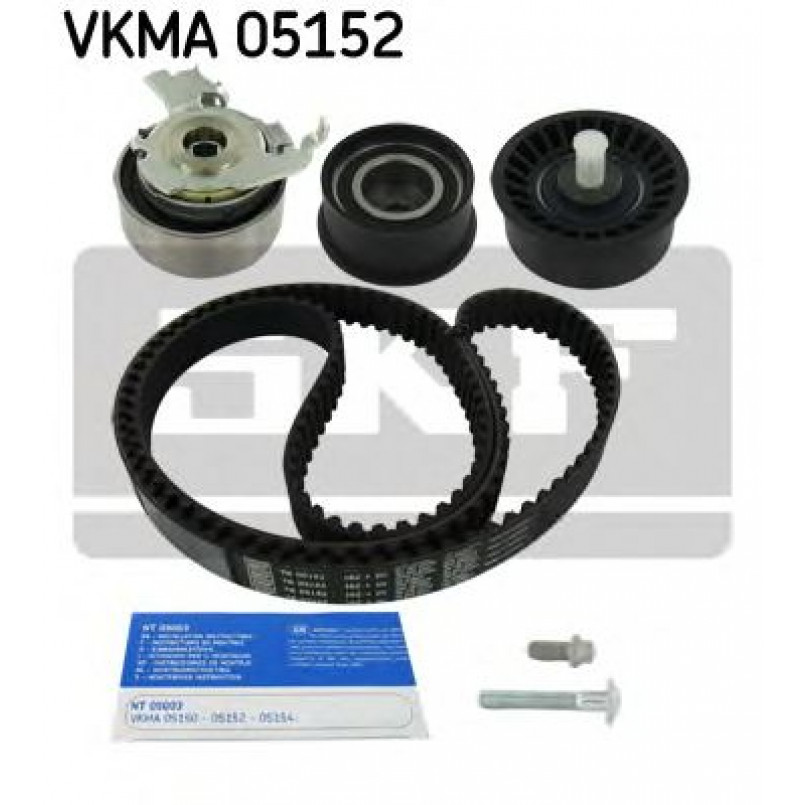 VKMA 05152 SKF Комплект ГРМ (ремінь + ролик)
